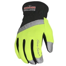 Hi Vis Utility Washable Safety Construction Protection Mechanics WORK GLOVES