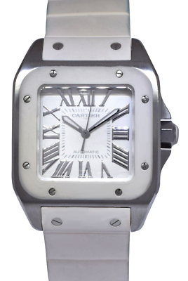〇 Cartier Santos 100 MM 2878 ベルト FZ8164 〇 Cartier Santos 100 MM 2878 ベルト FZ8164 CARTIER SANTOS
