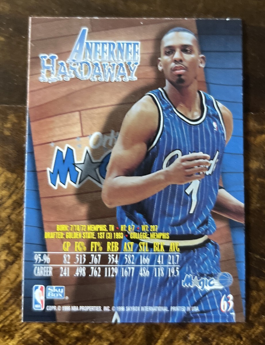 その他 Jordan Holding Court Anfernee Hardaway MICHAEL JORDAN vs ANFERNEE HARDAWAY ONE ON ONE 1996-97 Upper