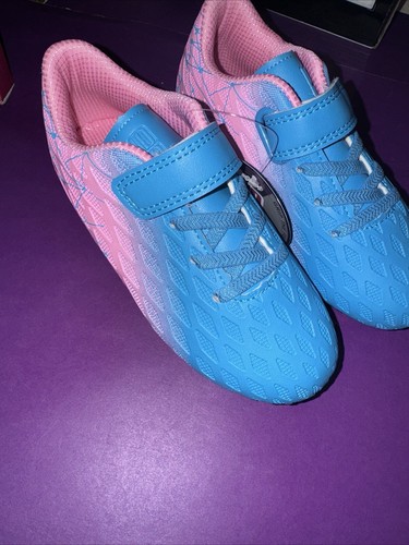 Escobas Niños Fútbol Niño o Niña/Talla 11/Azul/Rosa — Totalmente Nuevas - Imagen 9 de 13