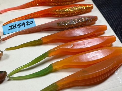 WEICHPLASTIKKÖDER Aale-Shad-Garnelen-Paddel & lockige Schwänze IHRE WAHL IN5420 - Bild 13 von 110