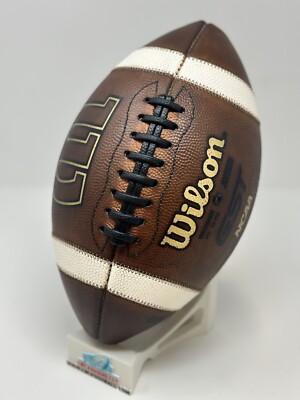 Wilson GST Full-Size Football Fully Game Prepped Mudded