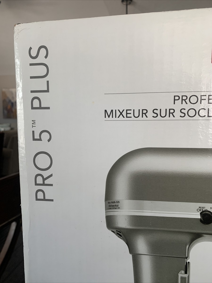New Silver KitchenAid® Pro 5™ Plus 5 Quart Bowl-Lift Stand