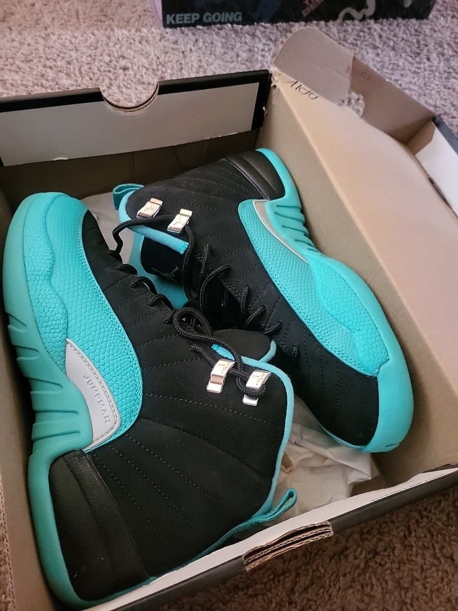 Size 6.5 (GS) - Jordan 12 Mid Hyper Jade 2016 for sale