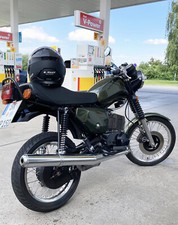 MZ ETZ 150 / 125 / 251 Neuf Rehaussement Arrière DDR Galvanisé Tuning 5cm