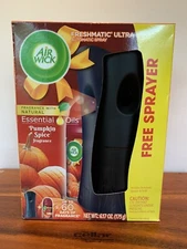 Air Wick FreshMatic HARVEST SPICE Motion Sensor Aerosol Automatic Spray + Refill
