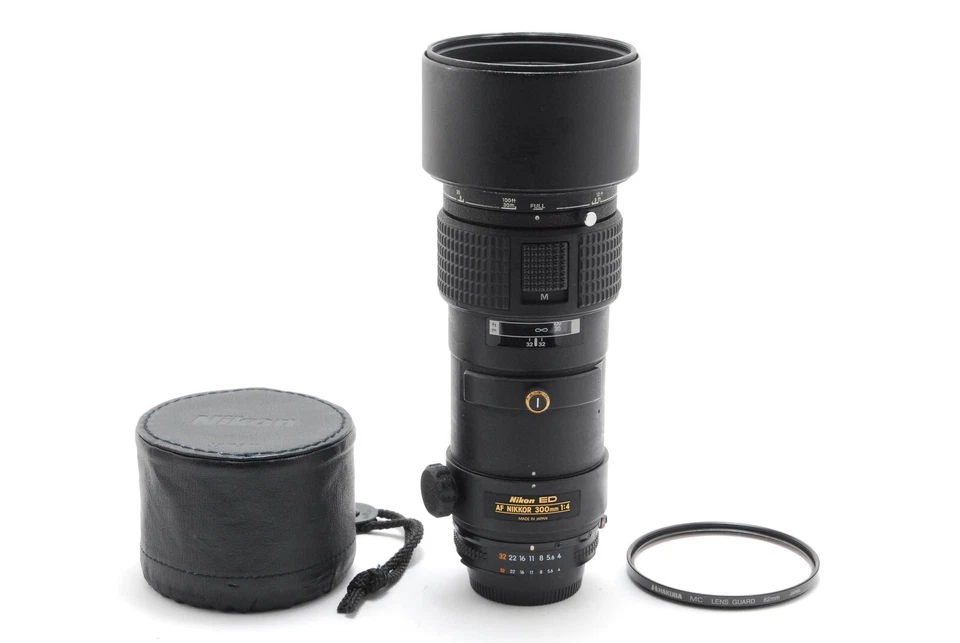 Nikon ED AF Nikkor 300mm f/4 Telephoto Lens F Mount From JAPAN [TESTED N MINT-] - Image 4 of 4