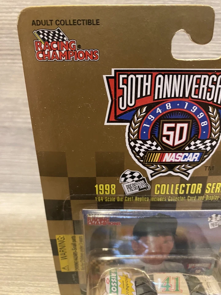 Nascar Steve Grissom #41 50 aniversario 1998 serie coleccionista Foto 3 de 4