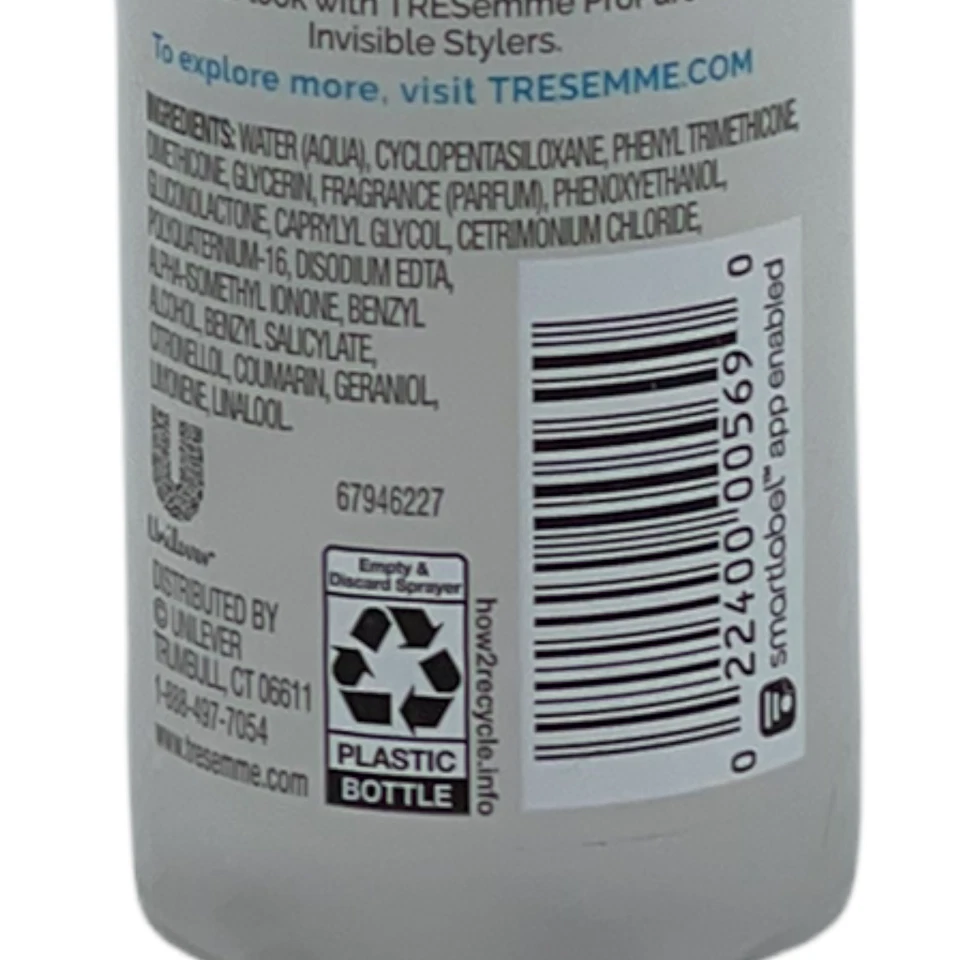 Paquete de 3 Acondicionadores Tresemme Pro Pure Leave In Spray Desenredar y Suavizar 6.1 OZ Difícil de Encontrar Foto 4 de 4