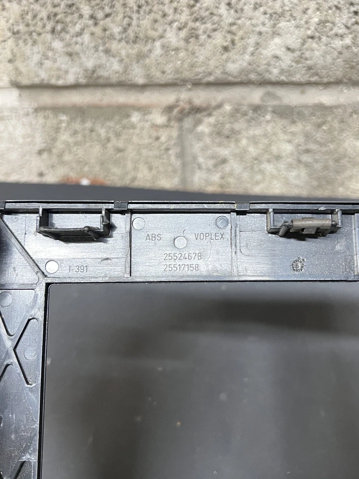 De colección 1986-1989 Buick Riviera tablero de instrumentos GGC pantalla táctil bisel de ajuste Foto 3 de 3