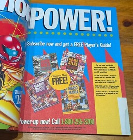 1992 NES Nintendo Power 36 Darkwing Duck Contra 3, Complete, poster