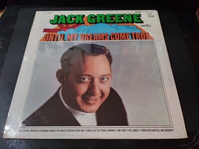 Jack Greene   Until My Dreams Come True SEALED Original DECCA LP Record 1969