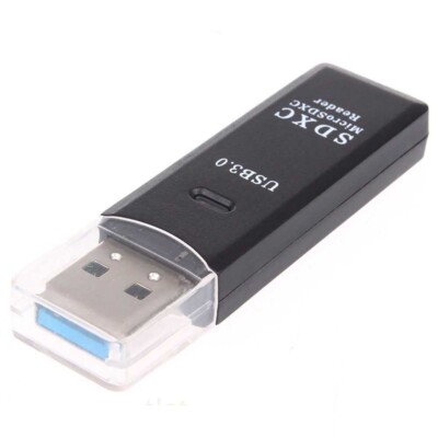 USB 3.0 Card Reader Stick Kartenleser Micro SD/SDXC TF 2in1 Memory Kartenadapter