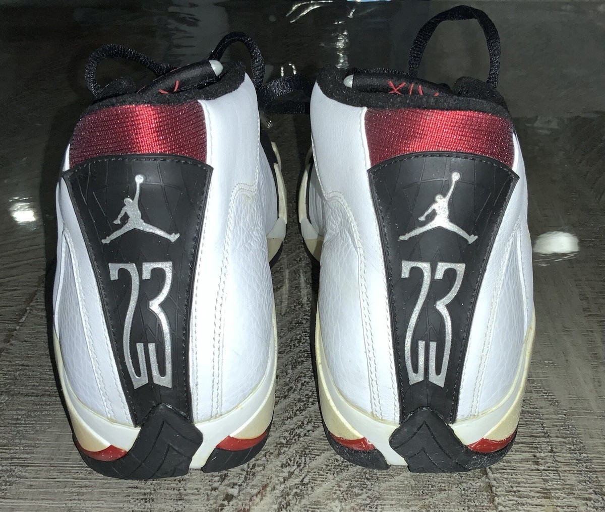 Size 11.5 - Air Jordan 14 OG 1998 Black Toe | eBay