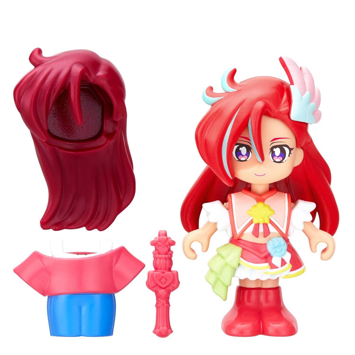 Bandai Tropical-Rouge! Precure Pri-code Doll Cure Flamingo Action