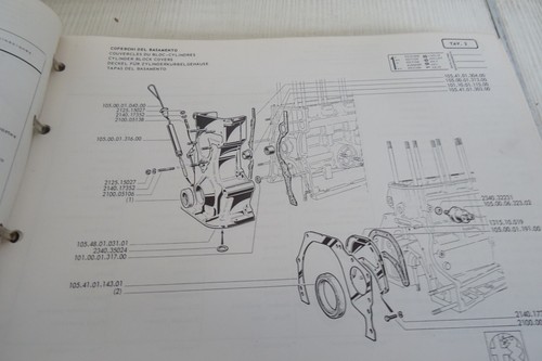 catalogo parti di ricambio Alfa Romeo 1750 berlina meccanica carrozzeria - Foto 6 di 19