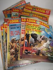 VINTAGE LOOK & LEARN MAGAZINES 1971 Nos 468-519 Buy Individually Huge Selection