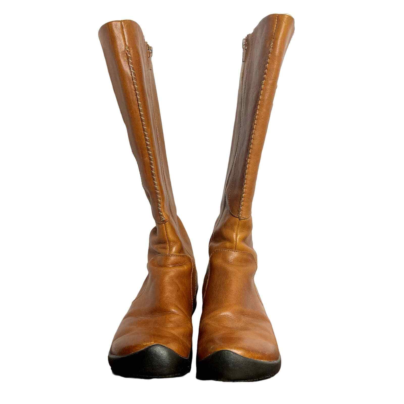 KEEN Womens Bern Baby Bern Boot Tan Fullgrain Leather Water