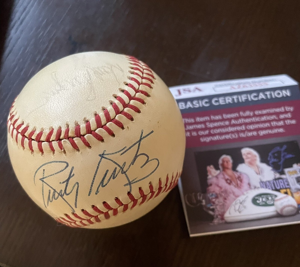 Rusty Kuntz 1984 Detroit Tigers Autographed Of AL Baseball W