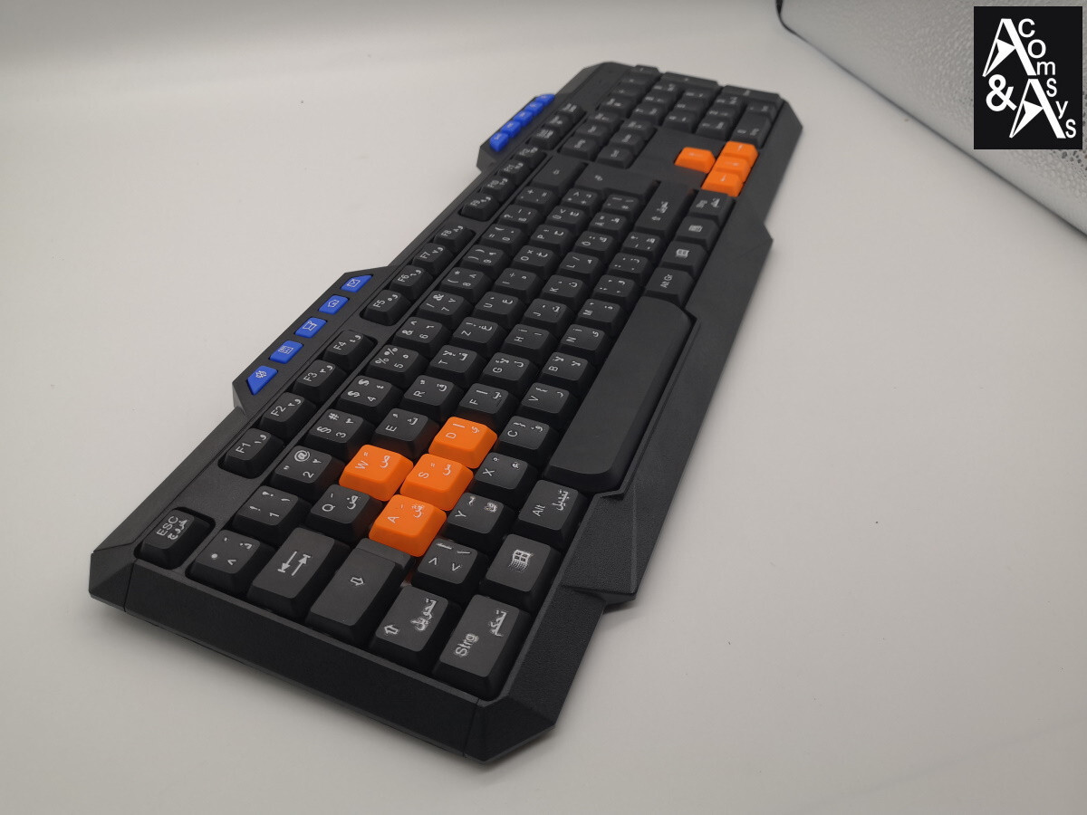 Tastiera Da 10 Pollici, Tastiera Per Computer Wireless Bluetooth, Arabo - Foto 3