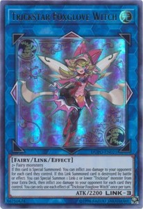 Trickstar Foxglove Witch - DUPO-EN021 - Ultra Rare - Unlimited Edition x3 - Near