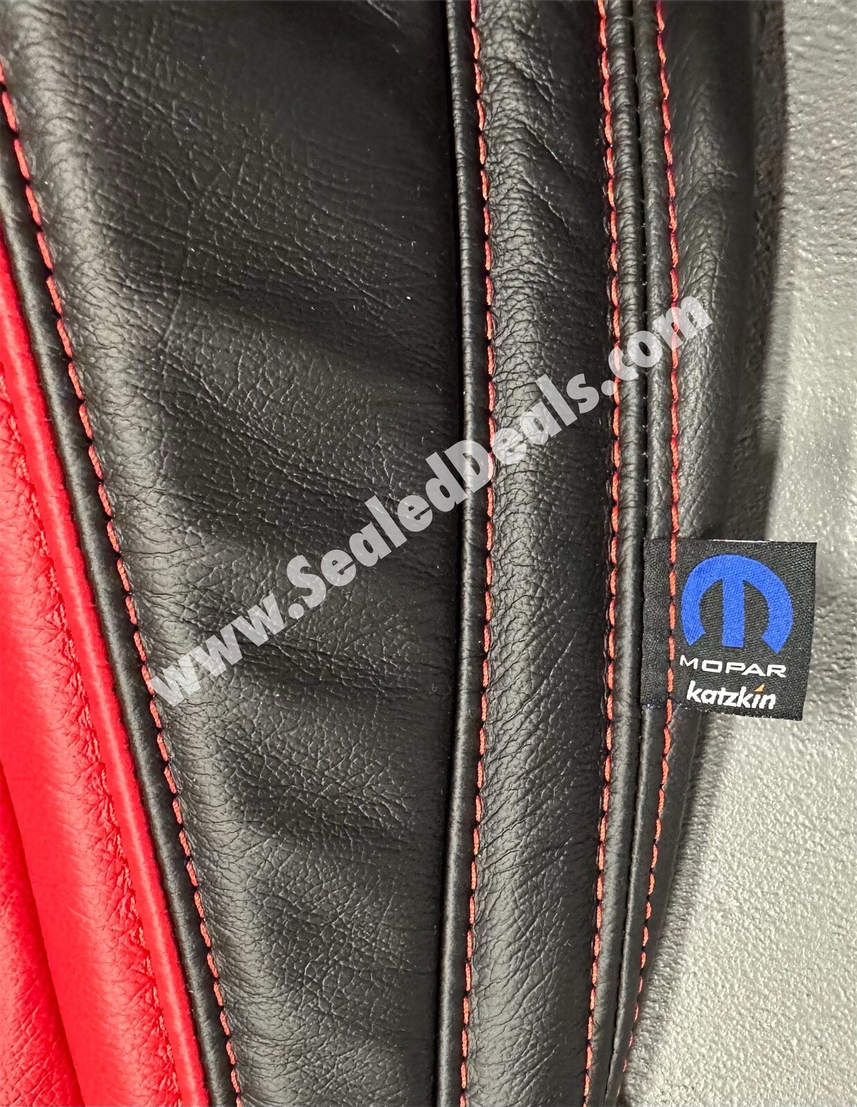 Black & Salsa Red Leather Seat Covers for 201523 Dodge Charger w Scat Pack Logo eBay