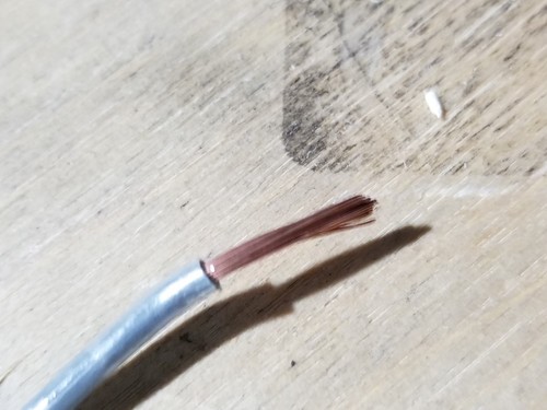 Encore Wire & Cable #16awg 26 Stranded TFFN/AWM/MTW Building Wire Gray /100ft - Picture 5 of 5