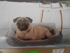 NEW Vibrant Life Lounge Pet Bed Small Up to 20 lbs Dog Cat 17 X 21 in