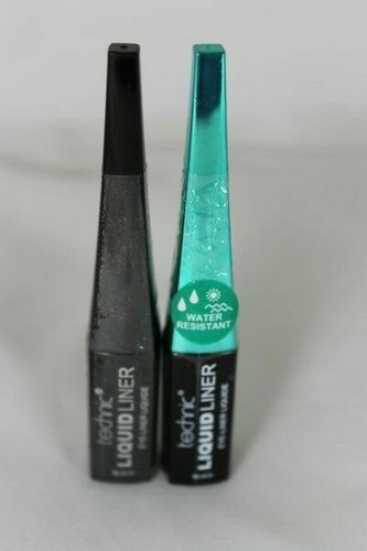 Technic Liquid Eyeliner schwarz dünne Bürste Präzisionsfutter Augen intensive Auswahl - Bild 2 von 12