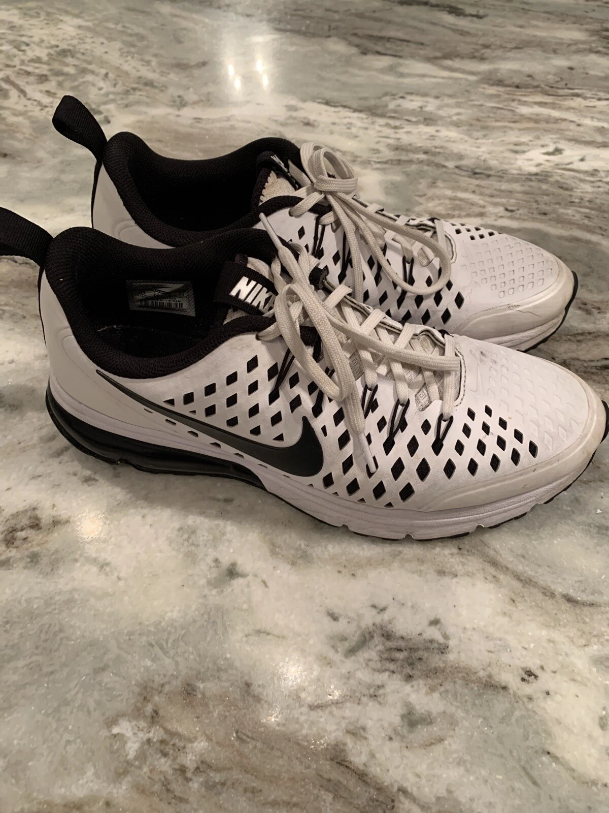 Chaussures de course homme Nike Air Max Supreme 3 blanc noir 706993 100 taille 11