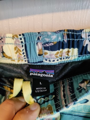 Patagonia Boy's swim trunks size large youth New without Tags - Picture 5 of 5