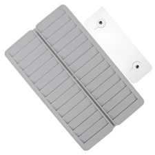 1Set Id Badge Rack Card Slot Wall Business Holder for Material Clock Printer New