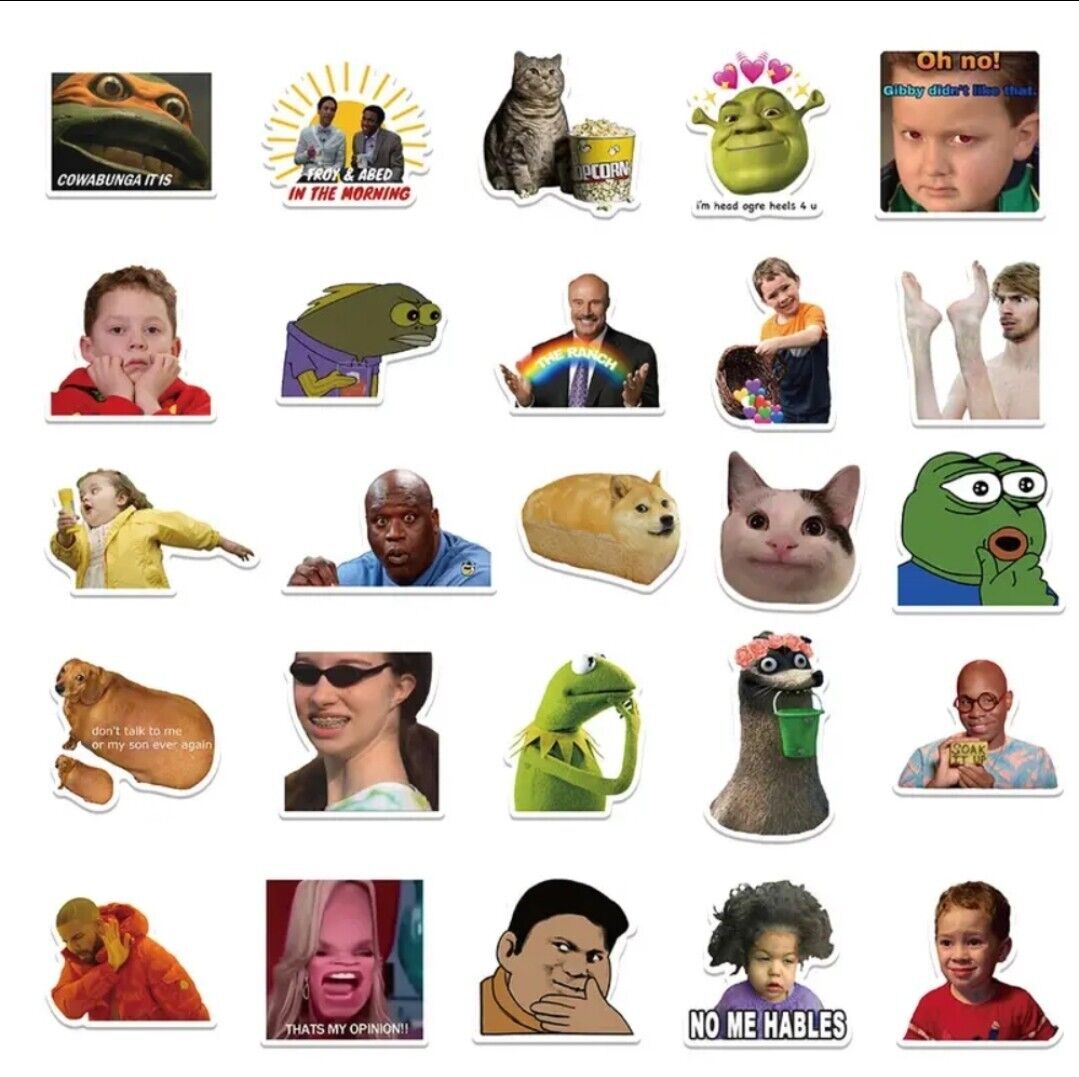 Set of meme stickers 9 Flork | Sticker