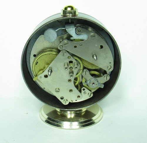 Horloge Réveil Slava , mécanique, déco vintage année 1980's #1824 - Picture 10 of 10