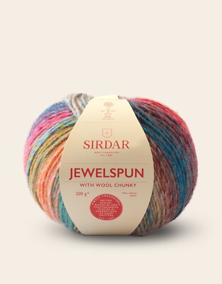 Sirdar Jewelspun met wol dikke, kostbare rif (204), 200g
