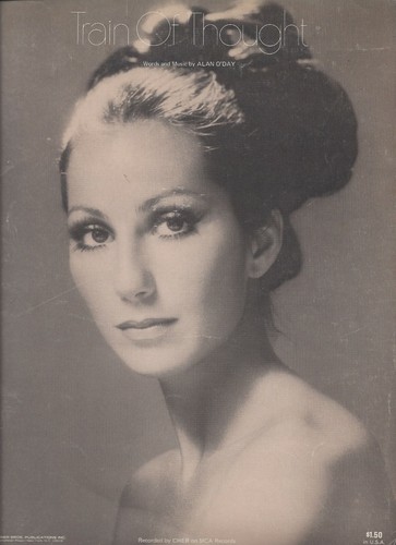 Piano sheet Music " Train of Thought" recorded by Cher 1974, never used