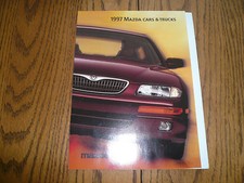 1997 Mazda MX-5 626 B-Series Protege Millenia MPV Sales Brochure