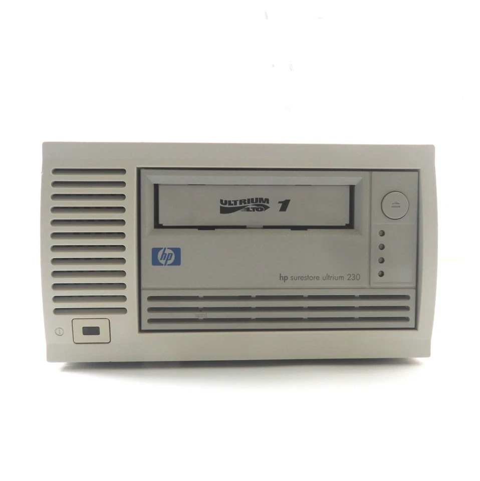 HP Surestore Ultrium 230 100/200GB LTO 1 LVD SCSI External Tape Drive - C7401A - Image 2 of 4