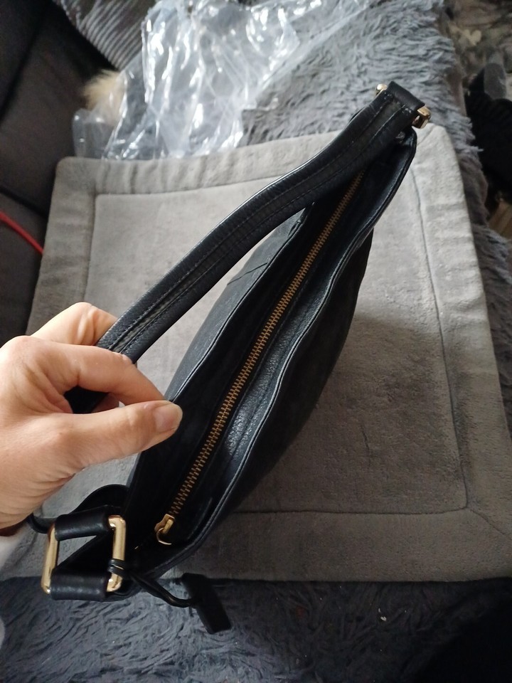 Womens Radley Black Leather Smallmedium Shoulder Bag eBay