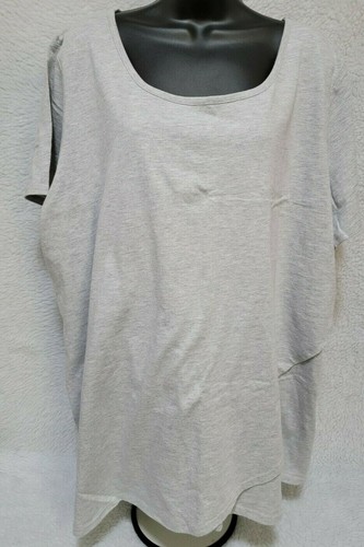 Woman Within Womens Shirt Top Blouse Size 2X Gray - Picture 6 of 12