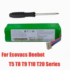 OEM New Battery For Ecovacs Deebot T5 T8 T9+ AIVI T10 T20 Omni X1 Vacuum Cleaner