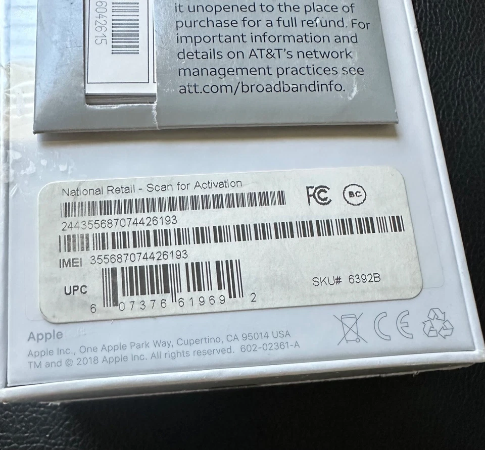 Apple iPhone 6s 32GB AT&T Prepaid Space Gray New Sealed Box Genuine Apple Phone - Image 3 of 4
