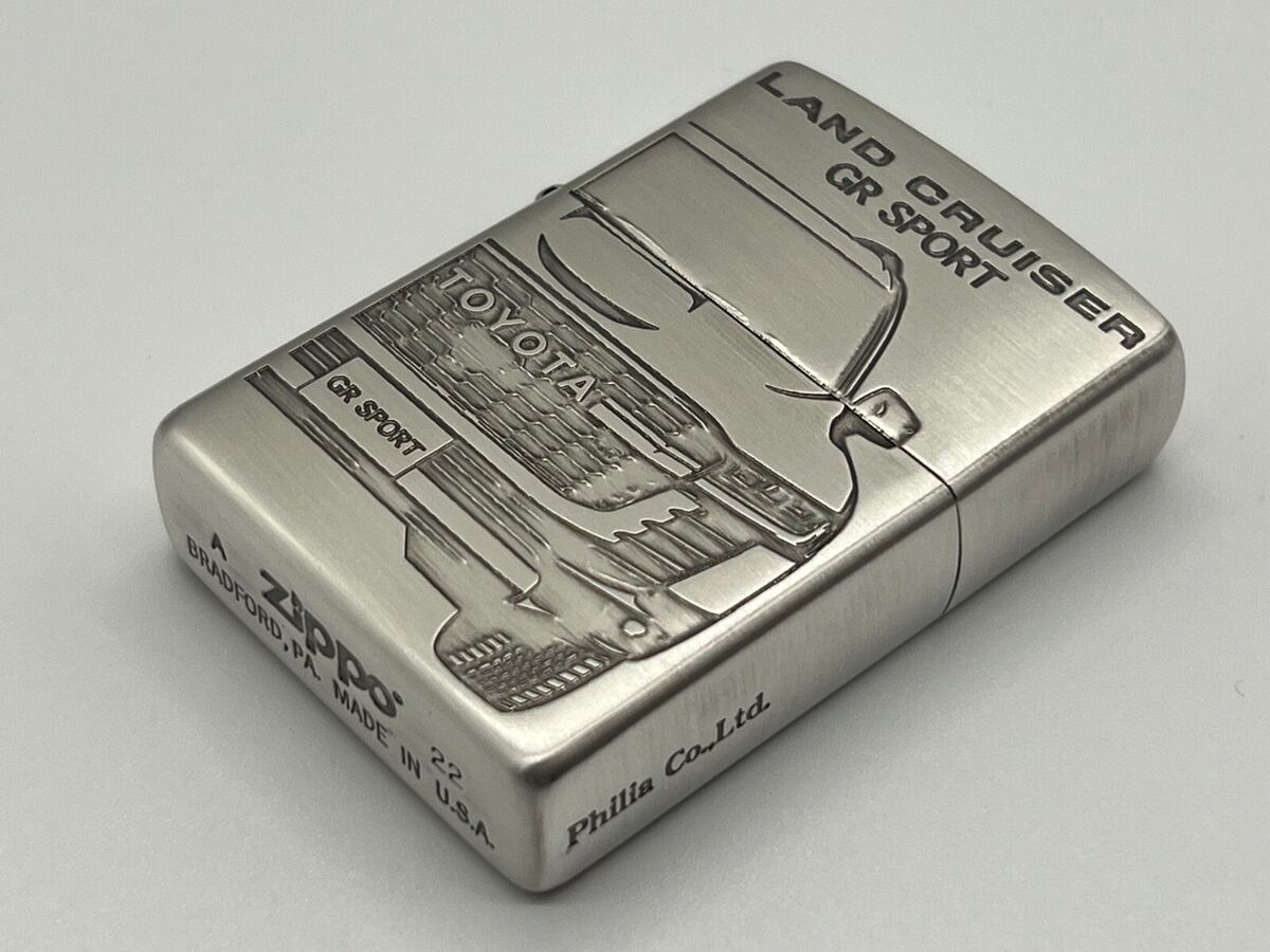 本当に信頼出来る店 Zippo Oil Sides Double Sports GR Cruiser Land Toyota Lighter その他