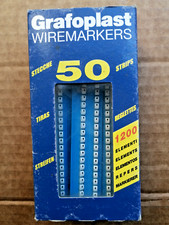 GRAFOPLAST  117G14BW STECCHE GRANDI SEGNO PUNTINO NERO/BIANCO 36 STECCHE