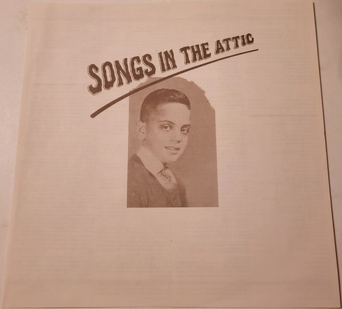 Billy Joel Songs In The Attic 1981 Columbia TC 37461 Lyrics Sheet Rock VG+ - Picture 6 of 10