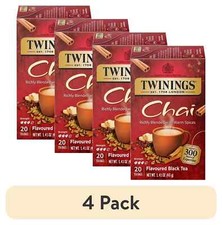 Twinings Pumpkin Spice Chai Tea Bags - 20/Box pack of 4
