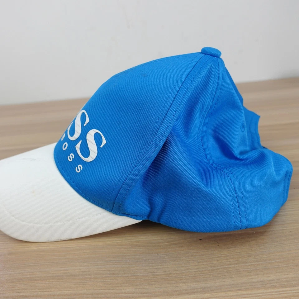 Hugo Boss Sombrero Fórmula E Gorra Azul Claro Blanco Logo Carreras Correa Ajustable Foto 3 de 4