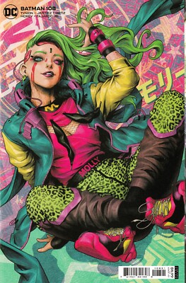 BATMAN #108 (2016) ARTGERM CARDSTOCK VARIANT ~ 1ST MIRACLE MOLLY ~ UNREAD NM