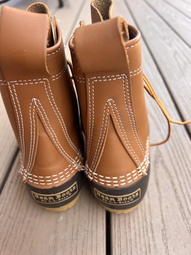 L.L. Bean Mujer Pato Botas Clásicas Bean Botas Seis Medianas Nuevas - Imagen 3 de 5