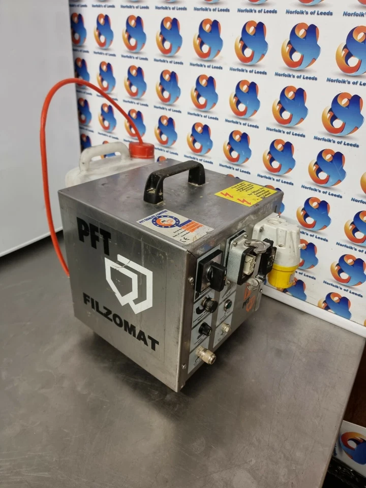 Pft plastering Rendering powered float Machine power and pump unit (vat) - Image 3 of 4